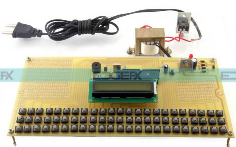 Pre Stampede Monitoring and Alarm System using PIC Microcontroller Project Kit by Edgefxkits.com