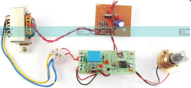 Touch Controlled Load Switch Project Kit by Edgefxkits.com