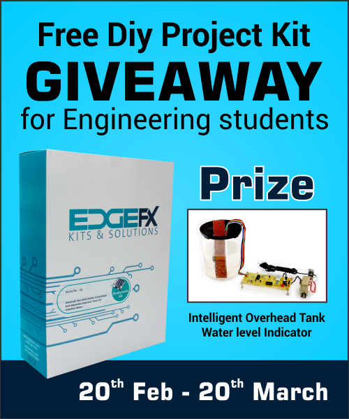 Free Electroncis DIY Project Giveaway for Elprocus Readers