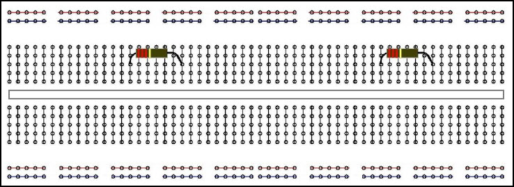 Breadborad Layout Diagram