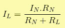 Load Current formula
