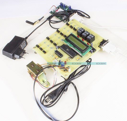 Display of Underground Cable Fault Distance over Internet by Edgefxkits.com