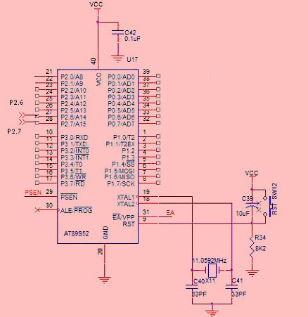 Interface I2C Bus-EEPROM with 8051 Microcontroller