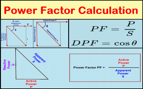 Power Factor Correction Calculation Chart