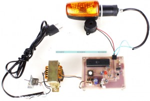 RFID based Ambulance Flashing Light Wireless Communication Project Kit