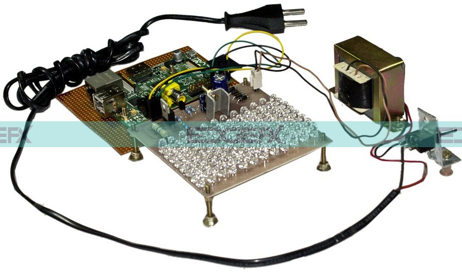 Raspberry Pi based Auto Intensity Control Project Kit by Edgefxkits.com