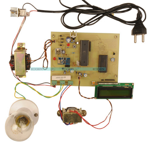 Remote monitoring of transformer or generator health over internet project by Edgefxkits.com