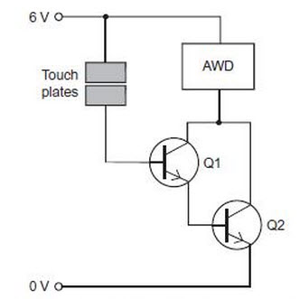Darlington Transistor Pair Circuit And