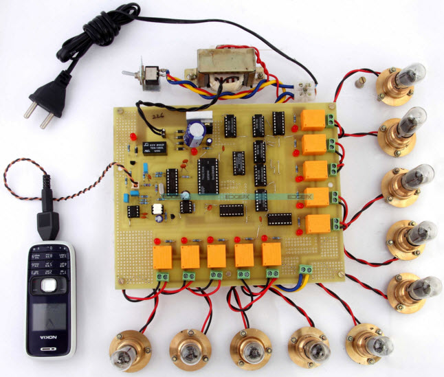 Home Automation using Digital Control Project by www.edgefxkits.com