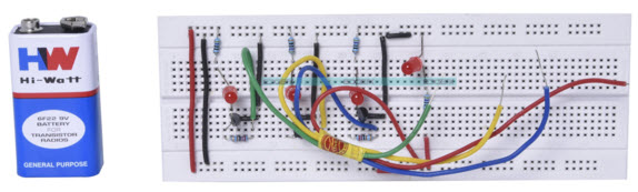 Overhead Water Tank Level Indicator Project