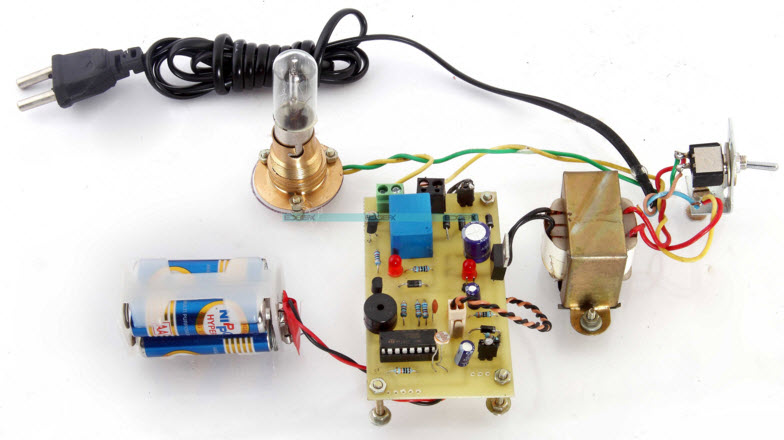 Security System Controlled by an Electronic Eye Project Kit by Edgefxkits.com