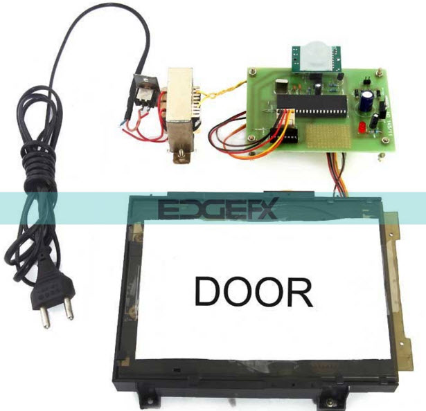 Automatic Door Opening System Project Kit by Edgefxkits.com