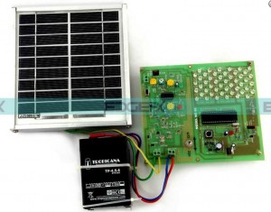 Solar Powered Led Street Light with Auto Intensity Control