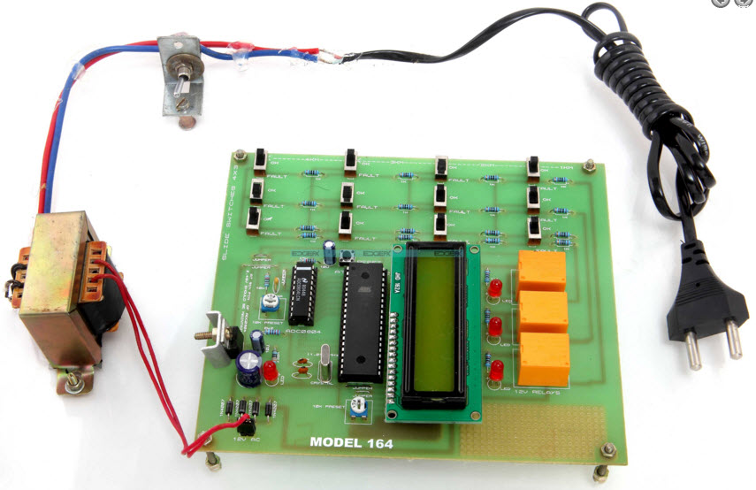 Underground Cable Fault Distance Locator Project Kit 