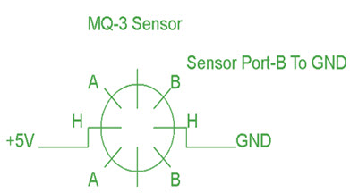 Pin Configuration Of Alcohol Sensor