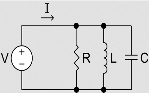 Parallel RLC circuit