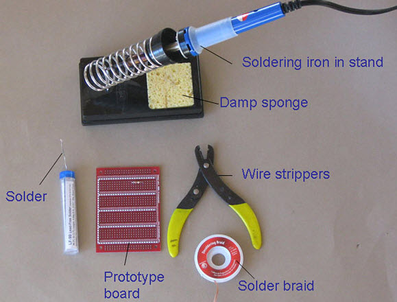 Required Tools for Soldering