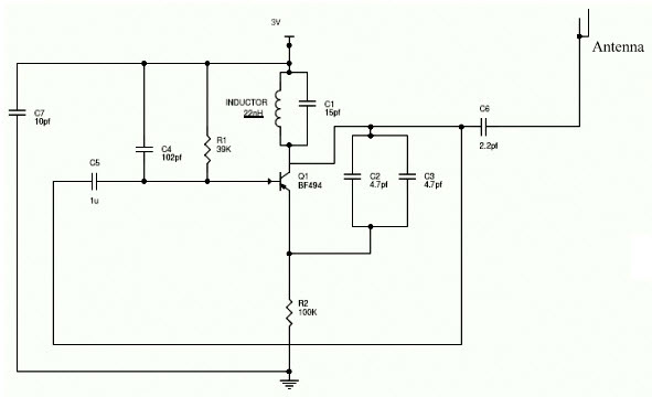 Mobile Jammer Circuit Diagram