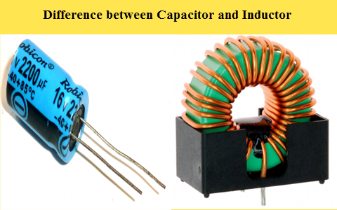 Difference between Capacitor and Inductor