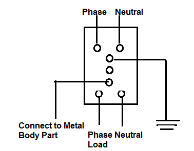 Earth Leakage Circuit Breaker Connection Diagram - The  