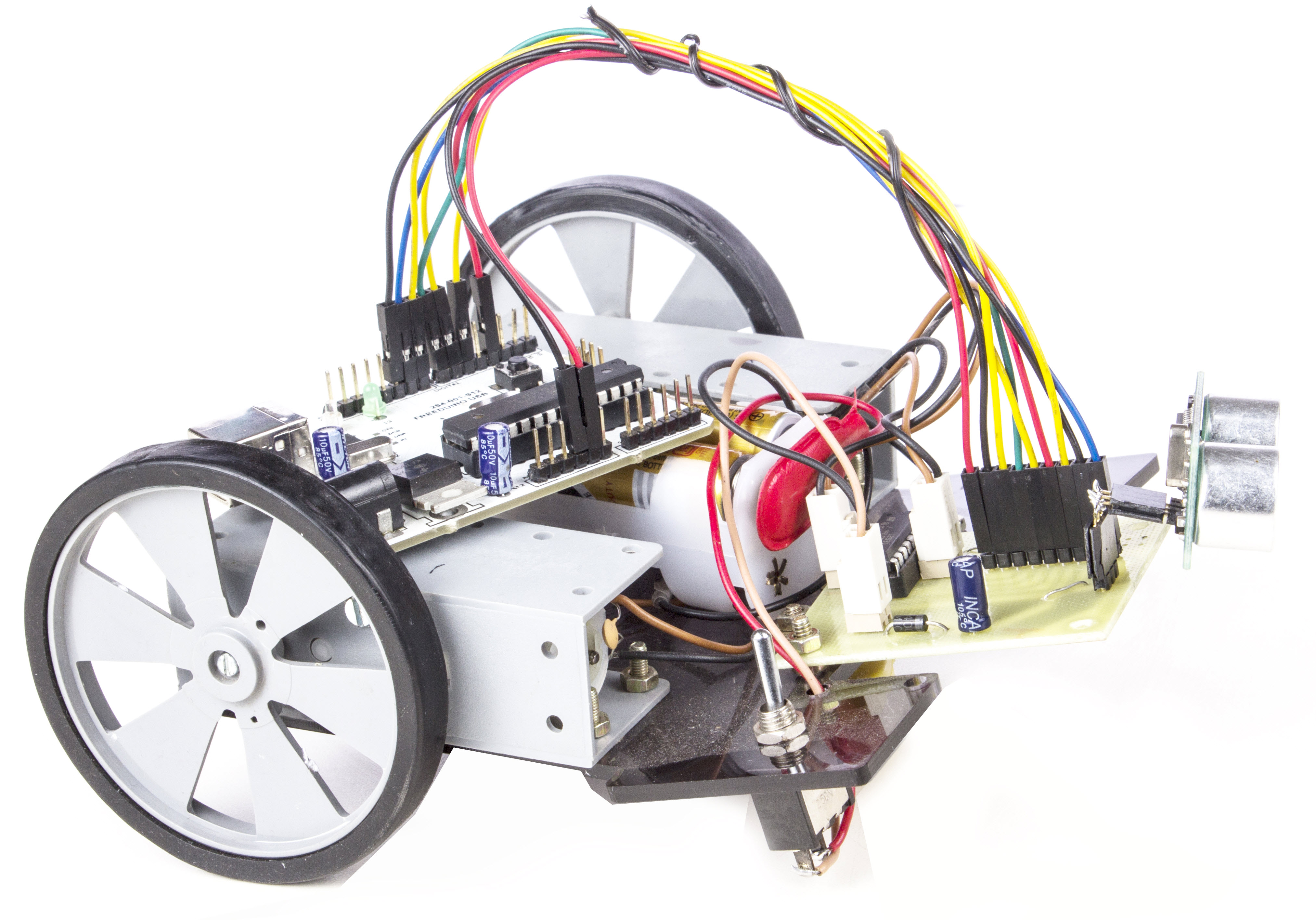 Arduino Robot for Obstacle Avoidance 