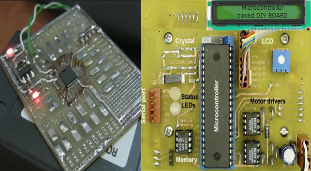 Microcontroller based DIY Board