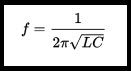 Oscillation Frequency