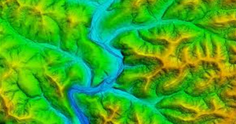 River Survey Using LIDAR