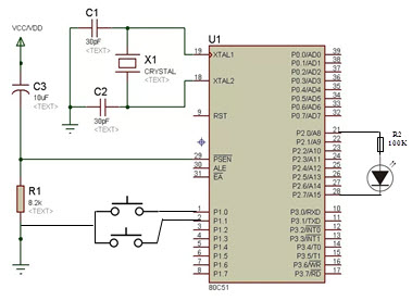 Bipolar LED Driver Circuit using a Microcontroller