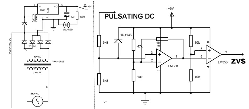 Zero Voltage Cross Detection