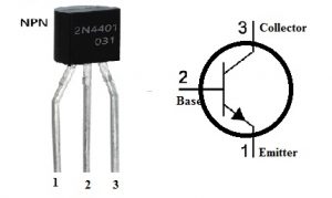 2N4401 Transistor Pin Configuration