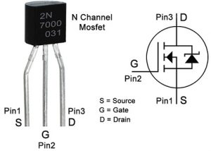 2N7000 N-channel MOSFET