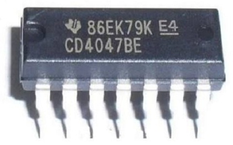 ボロ 4047 IC : Pin Configuration, Circuit, Working & Its Applications
