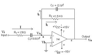 741 IC Differentiator