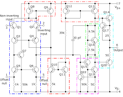 741 IC Internal Circuit