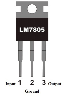 7805 Voltage Regulator Pin Diagram