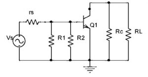 AC Equivalent Circuit for CE Amplifier