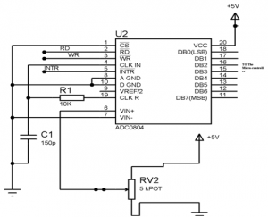 ADC0804 Circuit