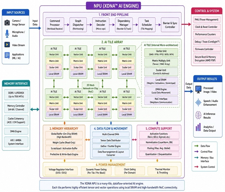 AMD Ryzen AI NPU Architecture