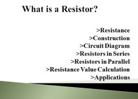 An Overview of a Resistor