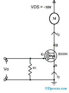 BSS84 MOSFETCircuit Diagram