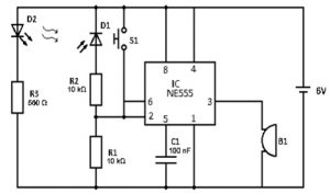 Burglar Alarm Circuit 