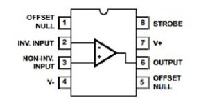 CA3140 Op-Amp Pin Configuration