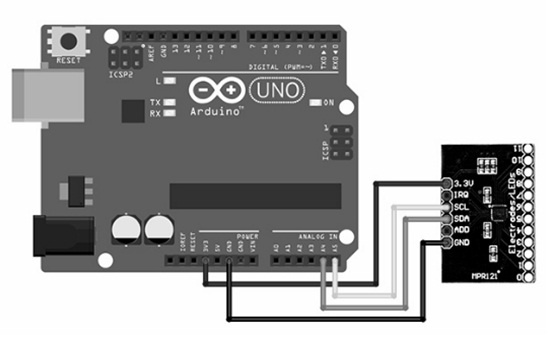 Capacitive Sensor Interfacing with Arduino