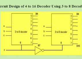 Circuit Design of 4 to 16 Decoder Using 3 to 8 Decoder