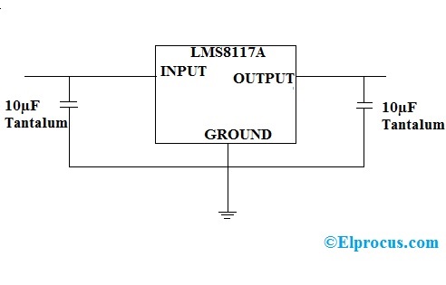 Circuit Diagram of LMS8117A