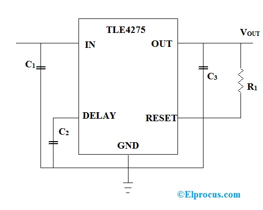 Circuit Diagram of TLE4275