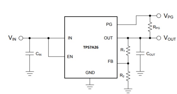 Circuit Diagram of TPS7A26