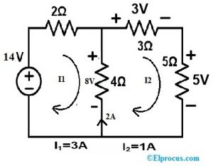 Circuit with 2 Loops
