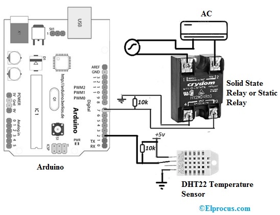 Connect a Static Relay to a Microcontroller